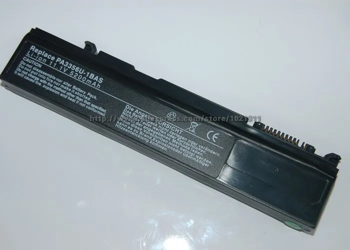 6 ячеек батареи для Toshiba Portege M300 M500 S100 Tecra A10 A2 A3X A9 M2 M3 M5 M6 S4 S5 Satellite Pro A50 S300 S300M U200|battery for