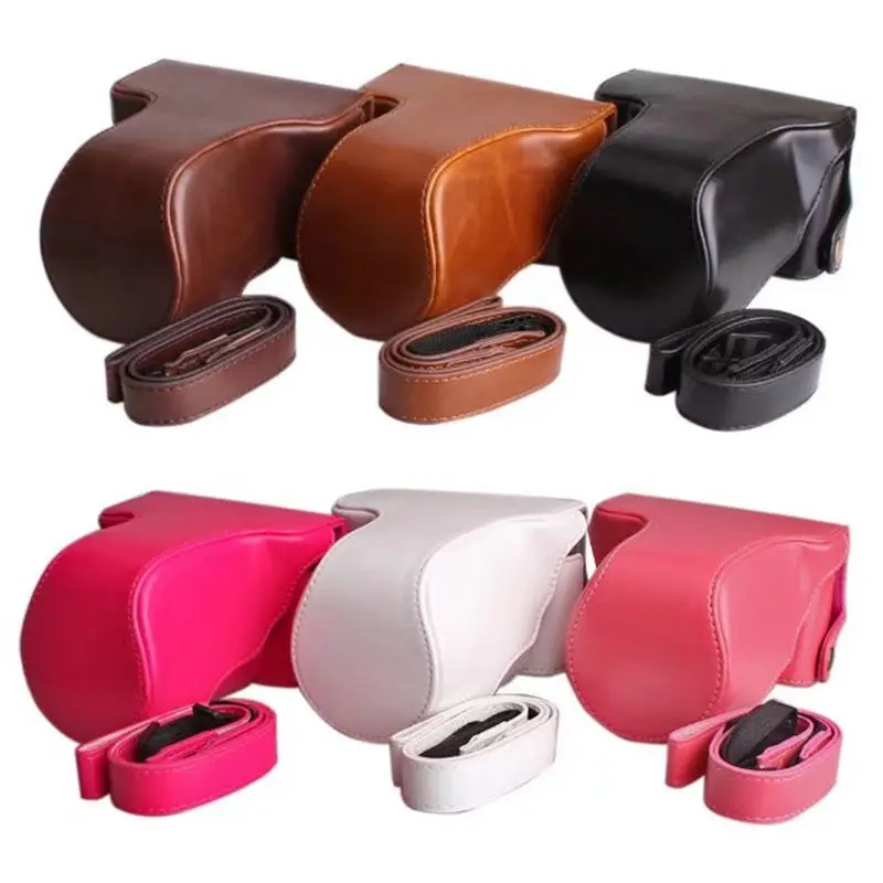Чехол для фотоаппарата Fujifilm Fuji чехол с ремешком 6 цветов|camera bag case|camera bagcamera camera case |