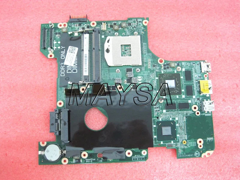 

0FR3M 00FR3M System Board Fit Fit For DELL INSPIRON 14R N4110 Socket PGA 988 Laptop Motherboard , 100% working
