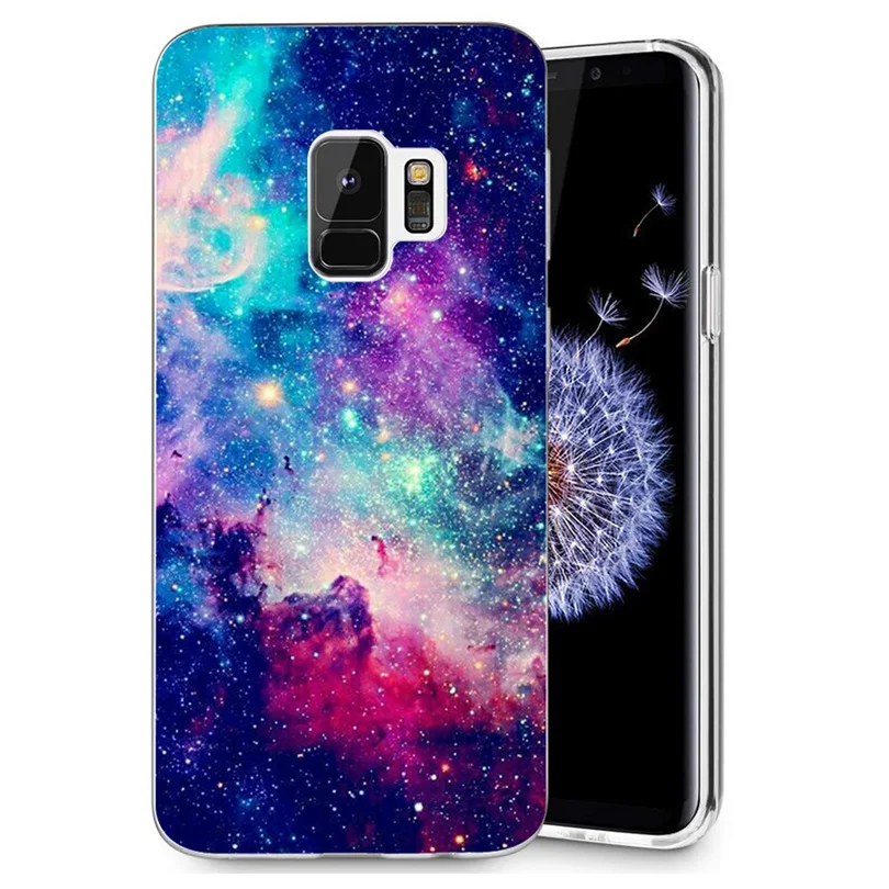 TPU Case For Samsung Galaxy S7 edge S9 Plus A3 A5 2016 2017 prime J1 J2 J3 J5 J7 Colorful Soft Cover Back Fundas C130 |