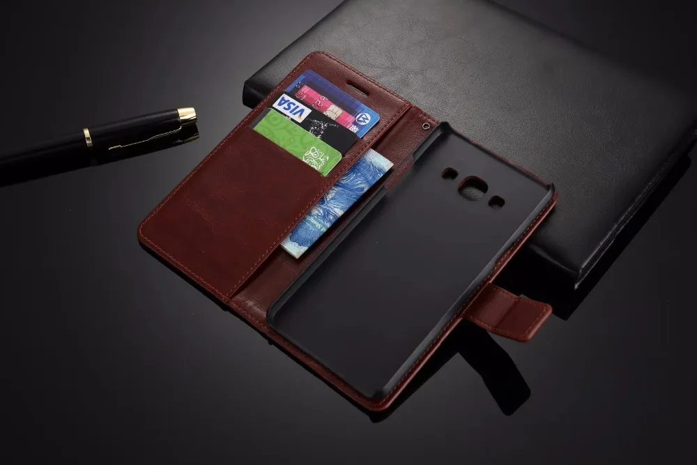 2017 Новое прибытие! с Подставкой Держатель Роскошные флип кожаный Бумажник Case Для