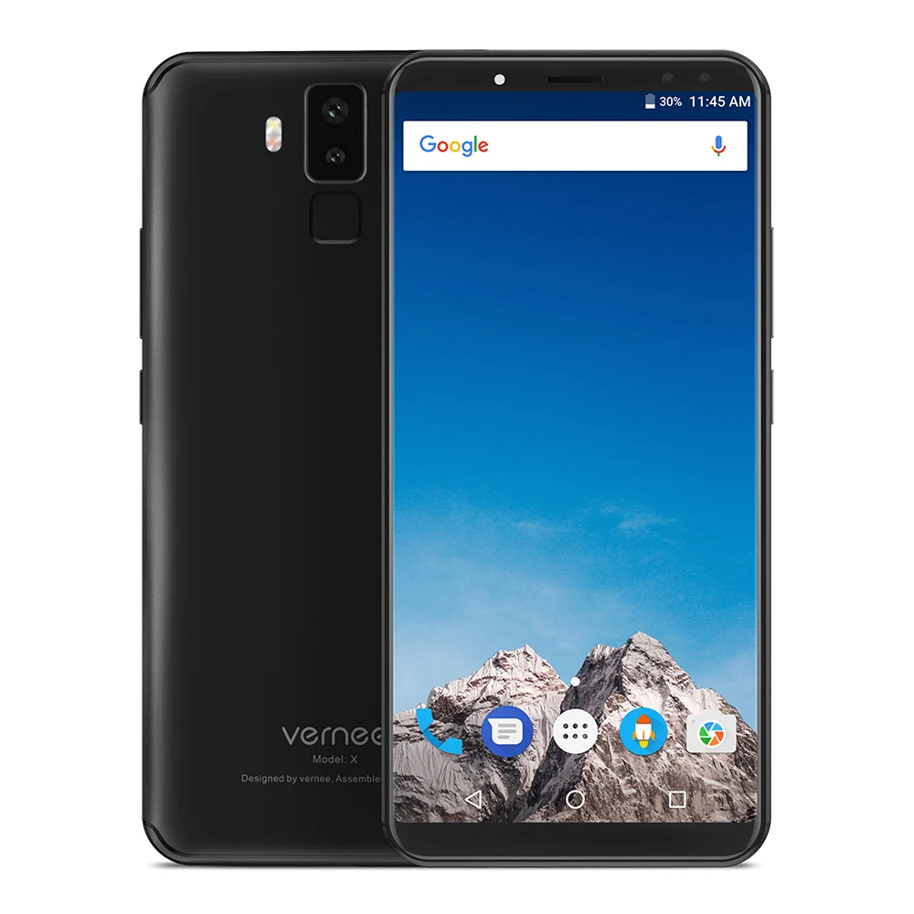 Vernee x 4 г смартфон 6.0 дюймов Android 7.1 MTK6763 Восьмиядерный 6 ГБ Оперативная память 128