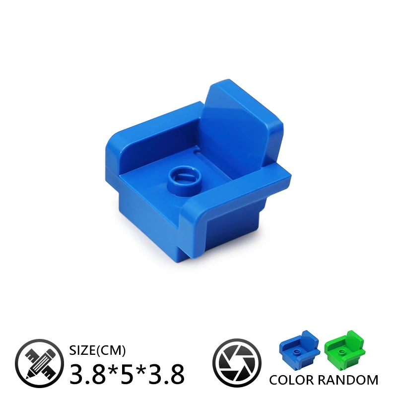 Строительный блок стол стул мебель для ванной комнаты украшение дома кирпичный