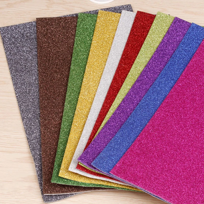 Бумага для творчества 10 шт./лот с клейкой губкой лист из пеноматериала перфоратор