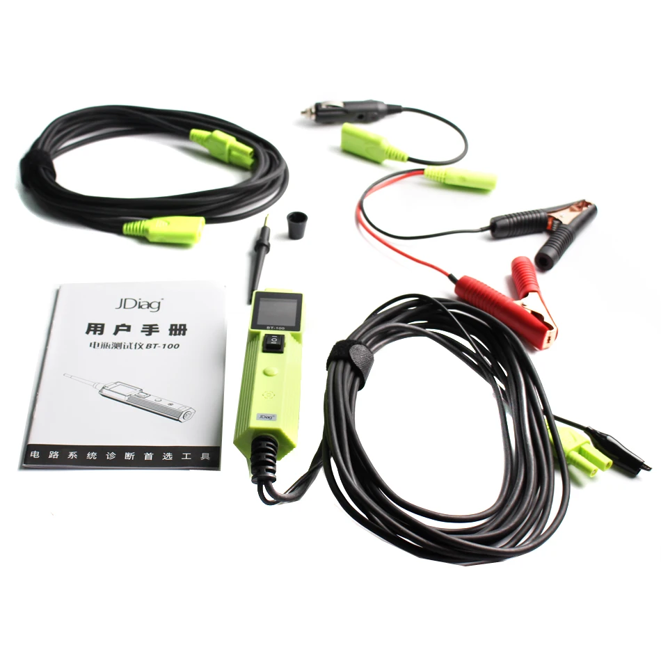 

2017 JDiag BT-100 Battery Electrical System Circuit Tester BT100 Auto Diagnostics Tool Update Of PS100 YD208 PT150