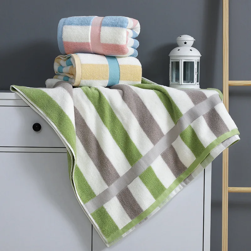 SKTEZO 70cmX140cm высокое качество Полосатое хлопковое банное полотенце пляжное банные