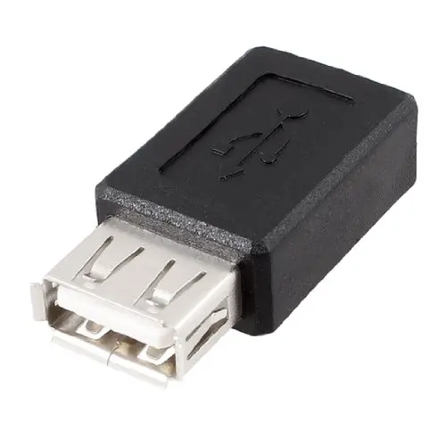 Горячая продажа JFBL Новый черный USB 2 0 Тип A Женский к Micro B адаптер конвертер|female