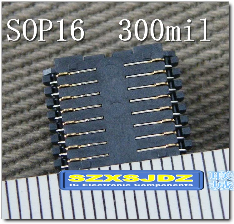 2 шт. SOP8/SOP16 deck SPI FLASH держатель для карт 8pin/16pin коннектор 1 27 150MIL 208MIL 300MIL|Соединители|