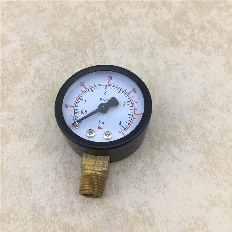 Замена регулятора Co2 датчик низкого давления 0 ~ 4 бар 60 PSI правая нить для