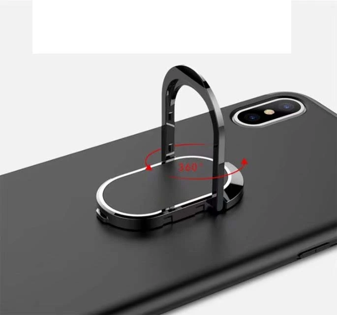 ТПУ кремния Матовая Мягкий чехол для iPhone X 8 Plus с гибкий магнитный Металл Телефон