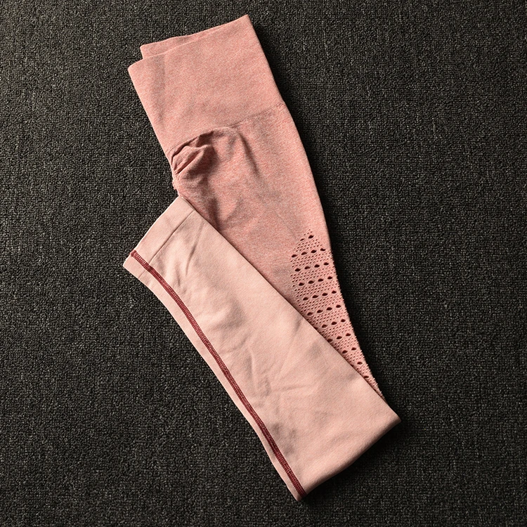 Женские Бесшовные Леггинсы с высокой талией и эффектом омбре, спортивные Леггинсы для занятий йогой, леггинсы для фитнеса, тренажерного зала, спортивные колготки для тренировок