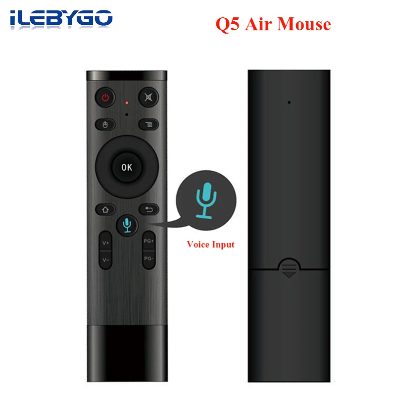 4 шт./лот Q5 мини-клавиатура Bluetooth голос дистанционного Управление для Smart ТВ Android Box