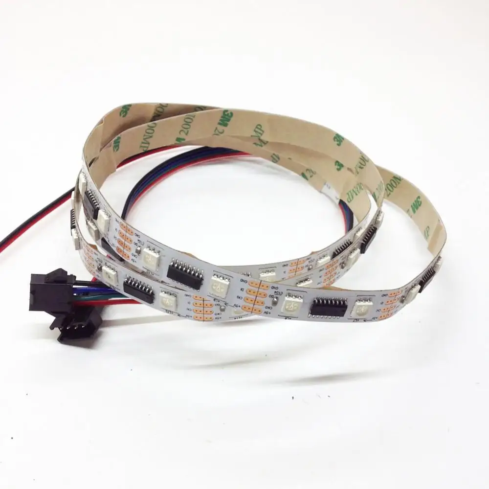 Светодиодные ленты 5050 SMD IP22 не водонепроницаемые 240 светодиодов LPD8806 24 IC RGB 48