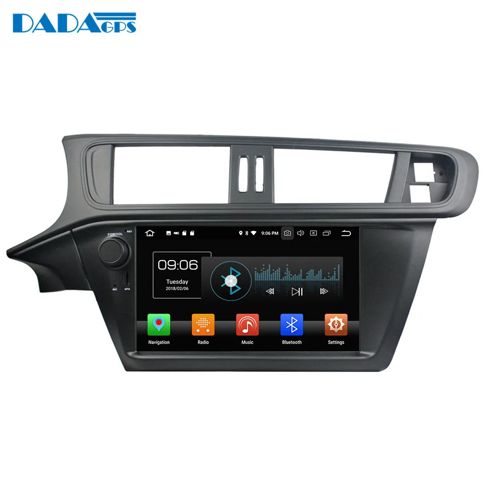 Автомагнитола на Android 9 0 4 + 32 ГБ без DVD плеера для Citroen C3 2005 GPS навигация стерео