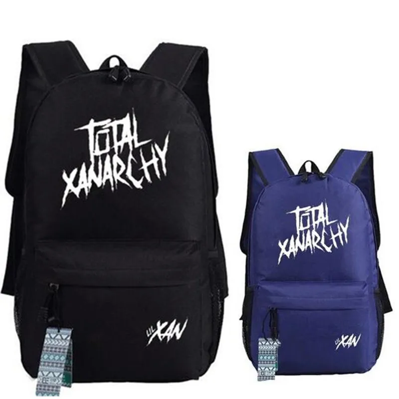 Tote Xanarchy Lil Xan Young Rapper Music рюкзак для косплея сумка школьников компьютерная дорожная