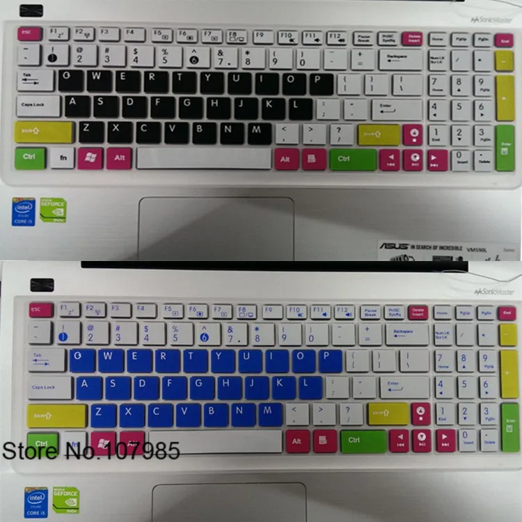 Защитный чехол для клавиатуры ноутбука Asus ZX50J FX50JK W519L Y581C X550V R557l|protection keyboard|protect