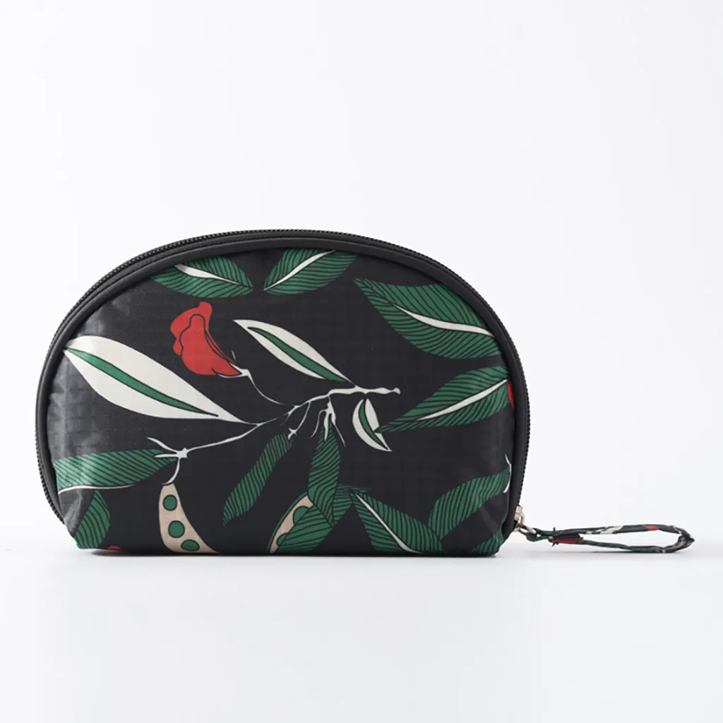 Портативная дорожная косметичка чехол для макияжа органайзер нарядная сумка