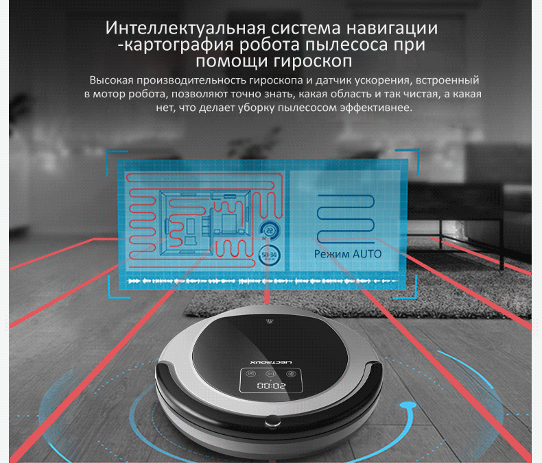 Новое поступление робот пылесос B6009, карта навигации, умная память, всасывание 3000 pa, двойная УФ лампа, влажная сухая швабра, робот аспиратор