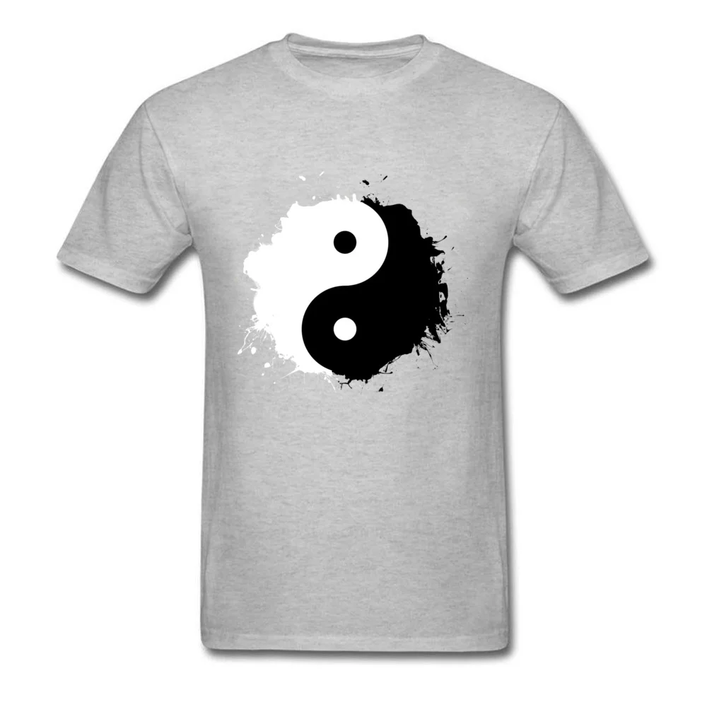 Duality индивидуальная футболка Мужская футболки Yin Yang одежда кунг-фу топы с