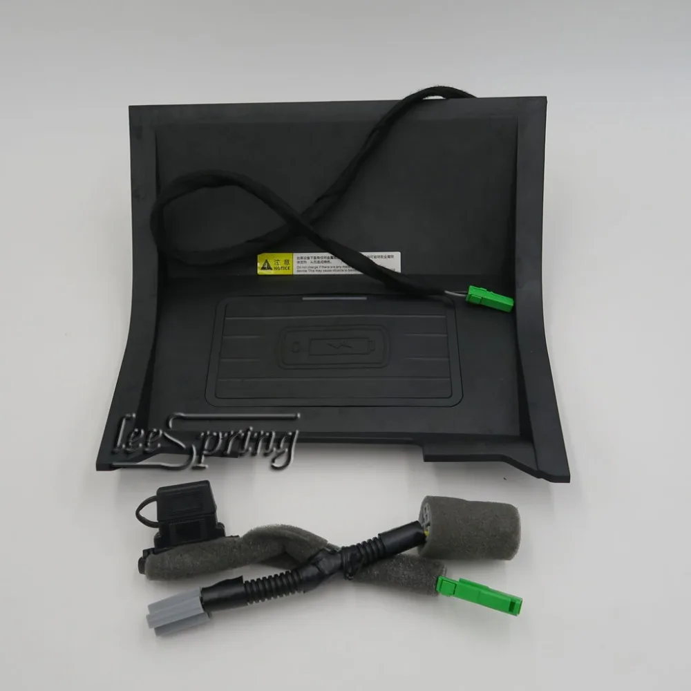 

Автомобильное беспроводное зарядное устройство для Range Rover Velar, стандарт беспроводной зарядки WPC Qi 1,2