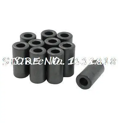 

10pcs 14x7x28.5mm Inductors Filters Coils Toroidal Ferrite Cores Dark Gray