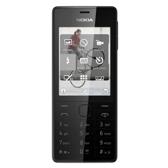 Разблокированный Nokia 515 2," 5MP одна SIM или две sim-карты камера с Иврит/английский/русский клавиатура телефон