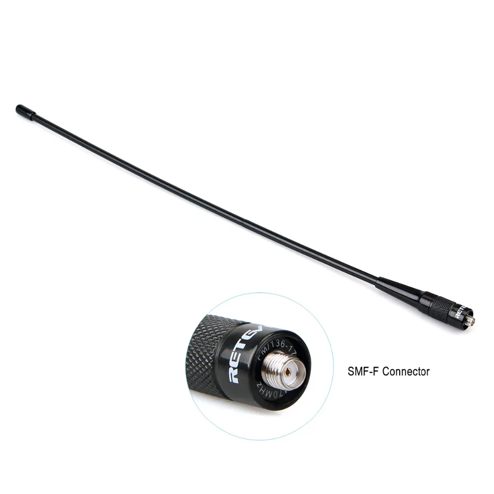 Двухдиапазонная Антенна Retevis SMA F U/V 15 4 '' 2 диапазона 144/430 МГц для Baofeng RHD 771