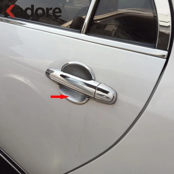 Для Toyota RAV4 RAV 4 2006 2010 2011 2012 ABS Хромированная Крышка для боковой ручки автомобиля