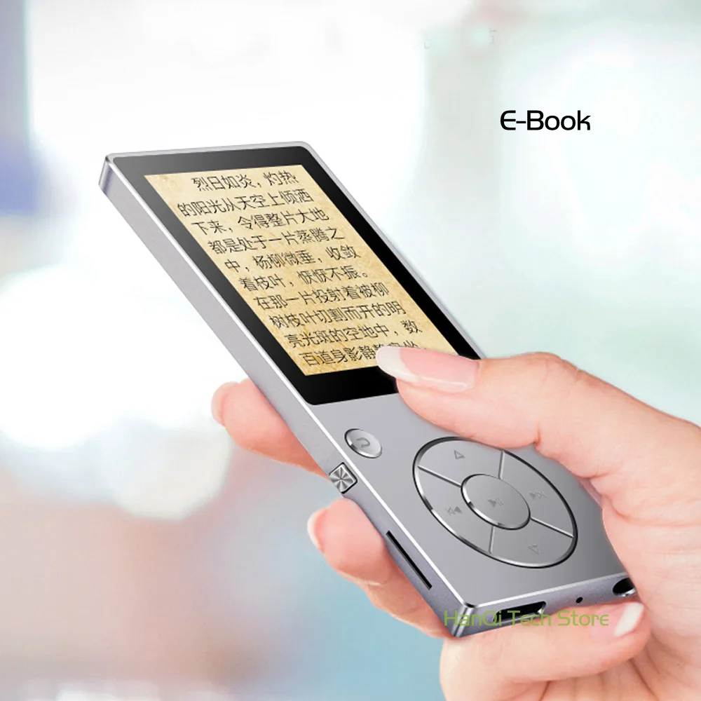 MP3 плеер RUIZU D11 с Bluetooth, музыкальный плеер 8 ГБ, металлический музыкальный плеер со встроенным динамиком, fm-радио, поддержка TF карты