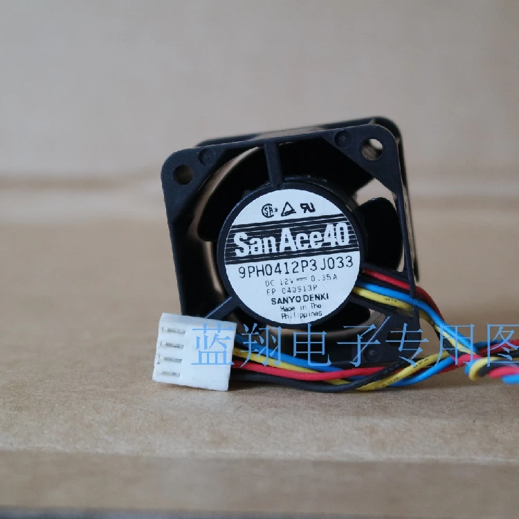 5 шт. новый вентилятор для сервера Sanyo San Ace 40 1U 40x40x28 мм 9PH0412P3J033 4028 охлаждения