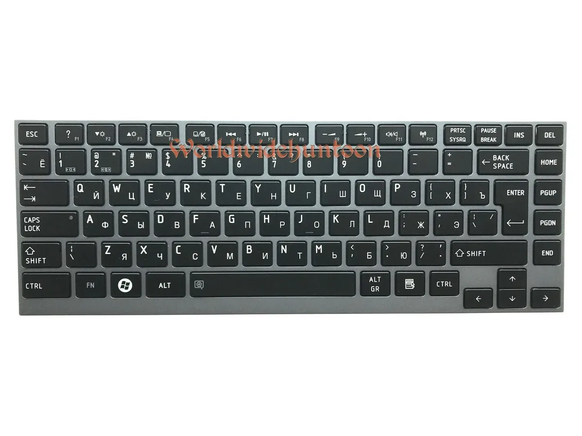 Reboto оригинальная Совершенно новая клавиатура для ноутбука Toshiba U940 U945 U800 U840 RU
