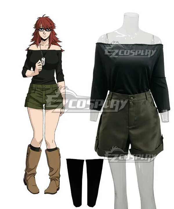 Костюм для косплея Gangsta Gyangusuta Ginger E001|cosplay costume|costume costumecostume cosplay |