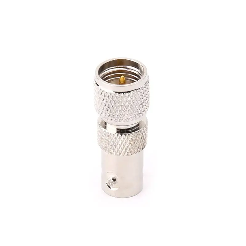 BNC Female To Mini UHF Male RF коннектор коаксиальный конвертер антенный адаптер прямой |