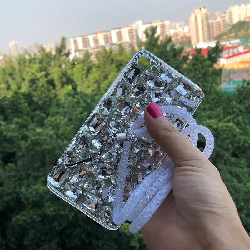 XINGDUO для meizu u10 Роскошный прозрачный Блестящий Алмазный Стразы чехол m3/M5 note/Pro