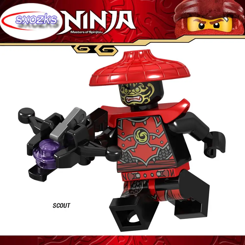Legoingly ninjogoes строительные блоки змеи Джей Зейн Ллойд нуккал чокун змея скелет