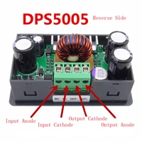 lcd converter adjustable voltage meter regulator 50v5a programmable power supply module buck voltmeter ammeter current tester