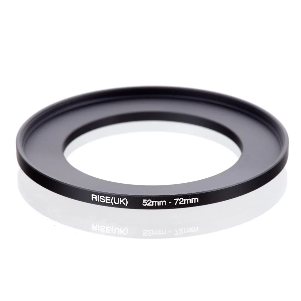 

original RISE(UK) 52mm-72mm 52-72mm 52 to 72 Step Up Ring Filter Adapter black