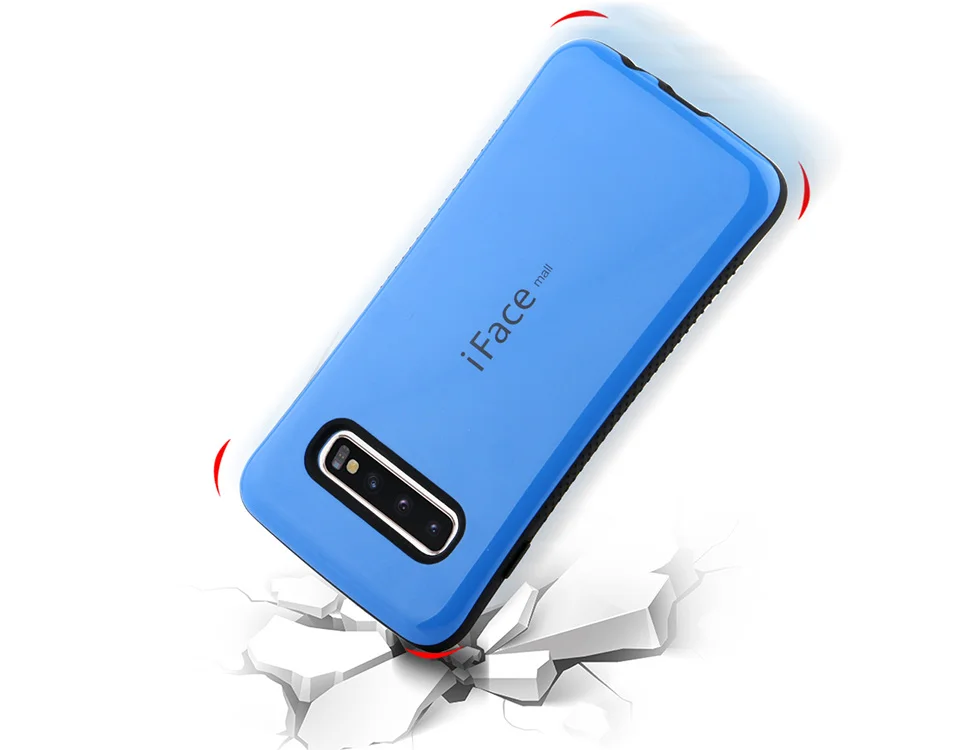 IFace Mall для samsung Galaxy S10 S10 Plus, чехол, противоударный, броня, роскошный чехол, TPU, жесткий, PC, гибридный, задняя крышка, чехол для телефона