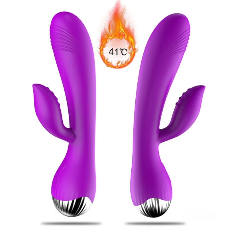 10 Частота нагрева Вибраторы USB перезаряжаемые G Spot Массажер вагинальный
