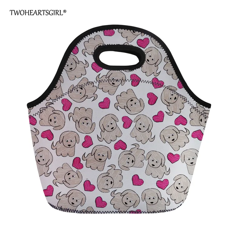 Z4708Z20 Twoheartsgirl милый, собака, Кот Детский Ланчбокс сохраняющая тепло для еды на пикник сумка для Для женщин детская коробка для завтраков Портативный Герметичная Бутылка случае - Цвет: Z4708Z20