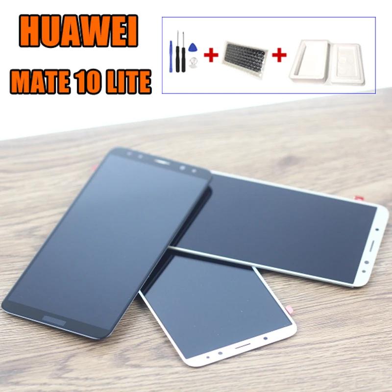 Для Huawei Mate 10 Lite Maimang 6 Nova 2i сенсорный экран дигитайзер Сенсорное стекло + ЖК дисплей