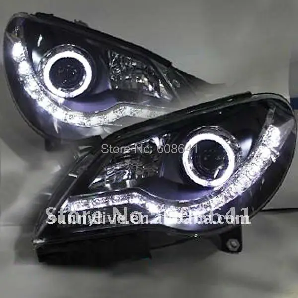 Для VW Bora светодиодный фар Ангельские глазки 2008 2011|eye led|led eyeheadlight angel eyes |