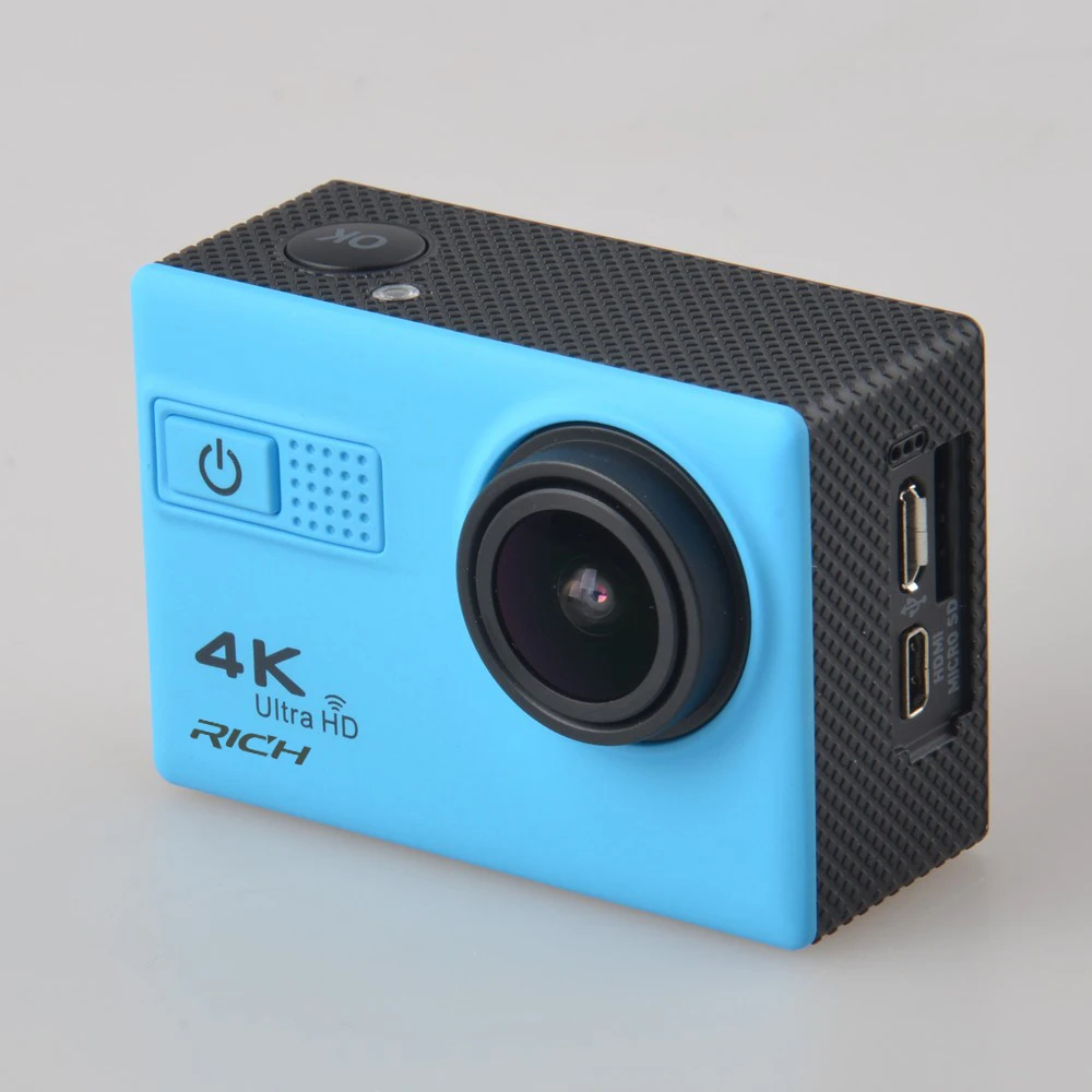 Ультра HD Экшн-камера F68 F68R hero 4 Stlye 4K 24 кадра в секунду Novatek 96660 с дистанционным управлением Wifi Водонепроницаемая 30 М камера для экстремальных видов спорта