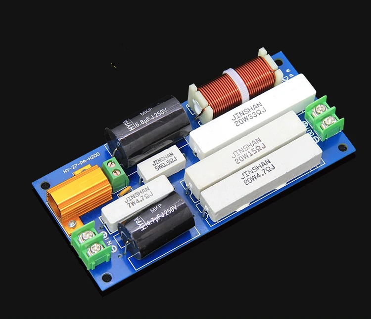 1 шт. 1-полосный кроссовер с делителем частоты твитер 200 Вт 4-8 Ом динамик Kasun