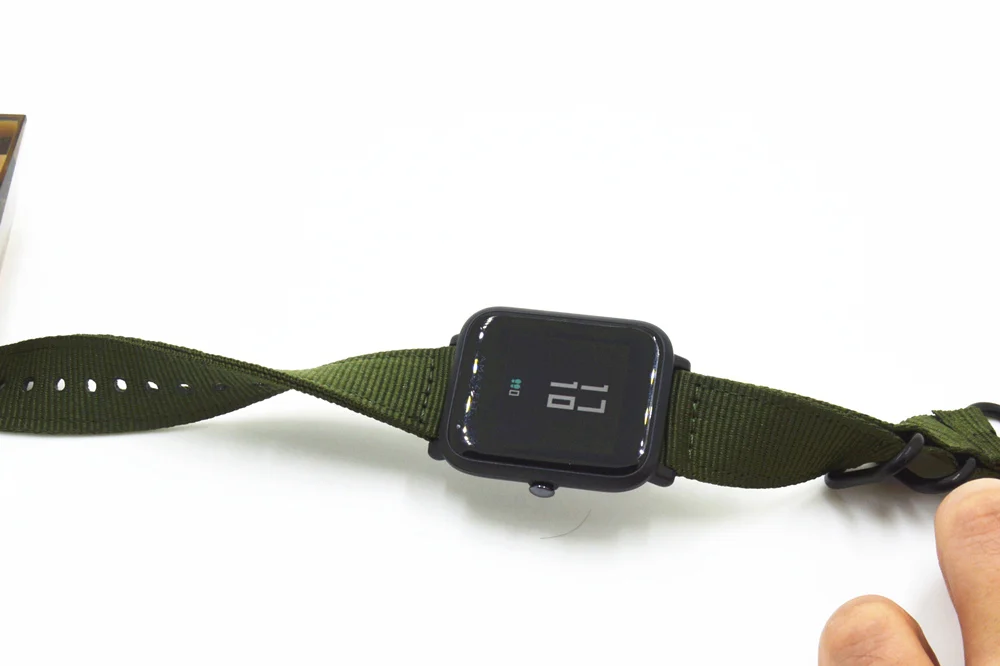 Ремешок нейлоновый для наручных часов Xiaomi Huami Amazfit Bip BIT Lite 20 мм|Смарт-аксессуары| |