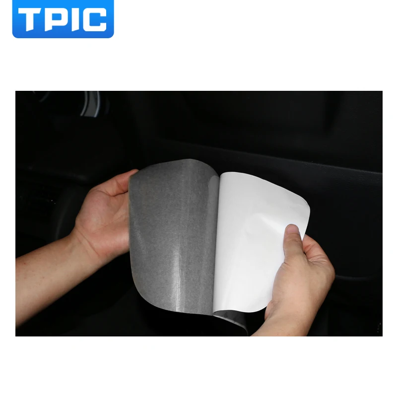

TPIC Car Anti-dirty Pad Protect PVC Stickers Cover Trim Seat Back Anti-kick Pad Car Styling For BMW F10 G30 5 Series Accessories