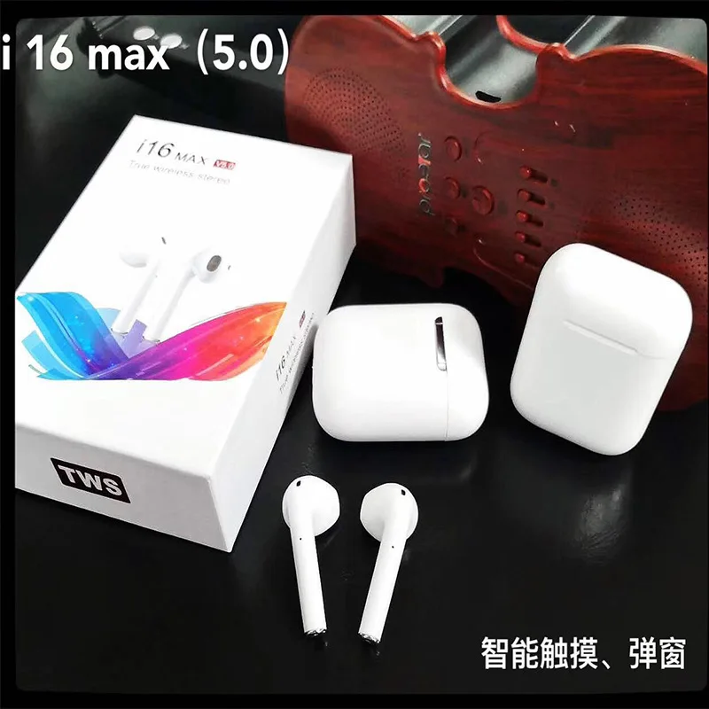 Pop up оригинальный i16 MAX СПЦ 1:1 воздуха мини Беспроводной Bluetooth 5 0 тяжелый бас спорт