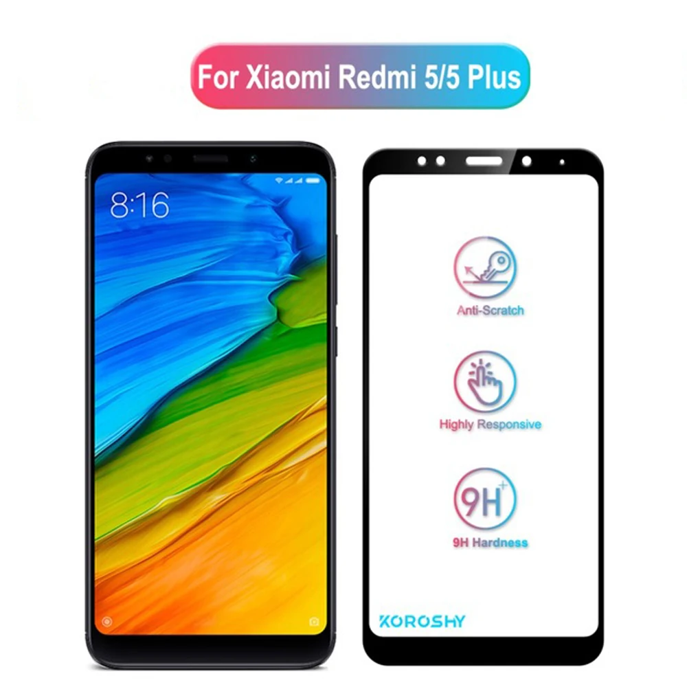 3D Защитное стекло для xiaomi redmi 5A 5 plus pro note 4 4X S2 пленка закаленное смартфона защита