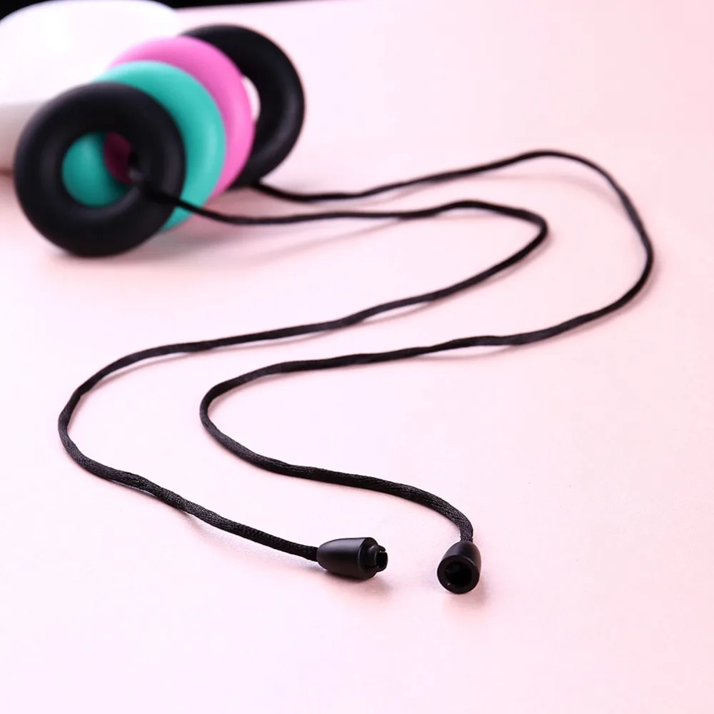 Прорезывания зубов Цепочки и Ожерелья Новая Мода Круглый Силиконовый Красочные