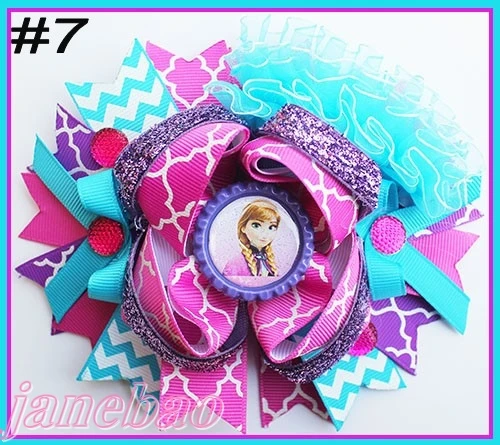 Бесплатная доставка 2017 г. Новинка 80 шт. 6 дюймов большой верх бутиковый бант